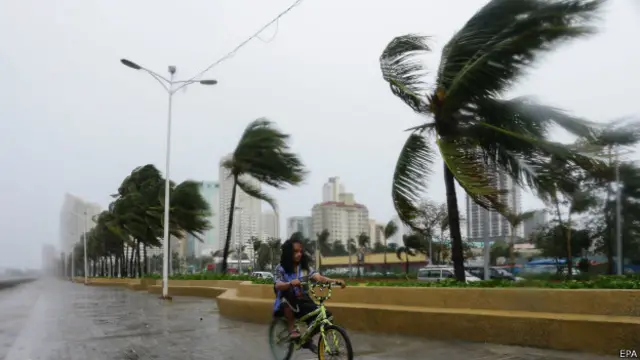 फ़िलिपींस में तूफ़ान