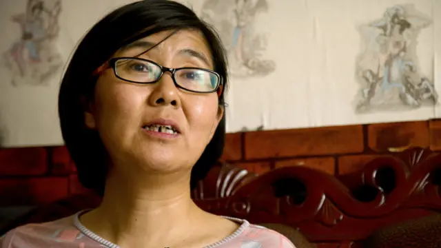 維權律師王宇在北京接受採訪（18/4/2015）