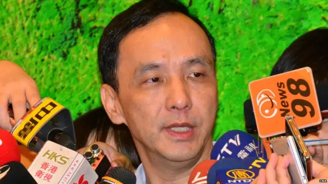 朱立伦（台湾中央社图片19/10/2015）