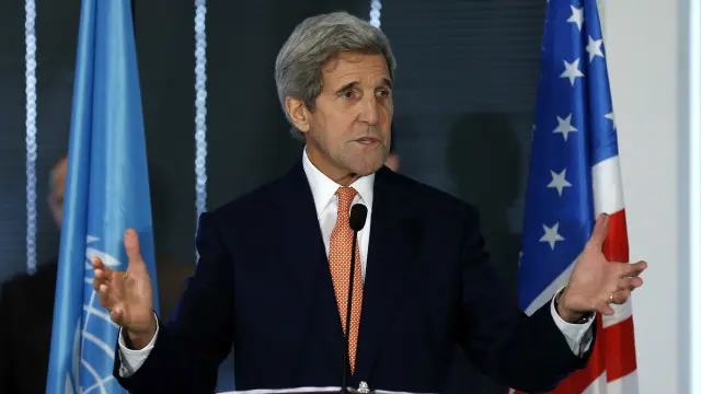 ہم کوئی بھی نئی تبدیلی نہیں چاہ رہے ہیں اور نہ ہی باہر سے کسی کو لانے کی خواہش رکھتے ہیں: جان کیری
