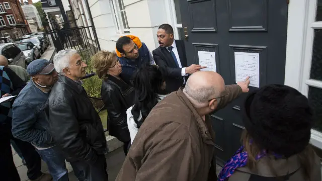 صوت في لندن 280 شخصا