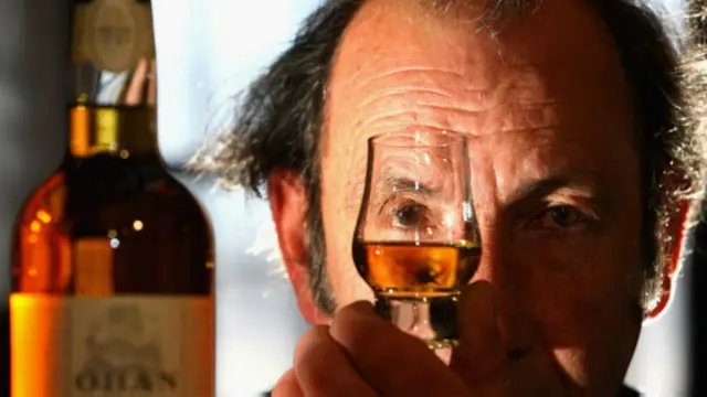 大卫·坎贝尔(David Campbell)对苏格兰达尔维尼威士忌的看法(图片来源:Jeff Mitchell/Getty)