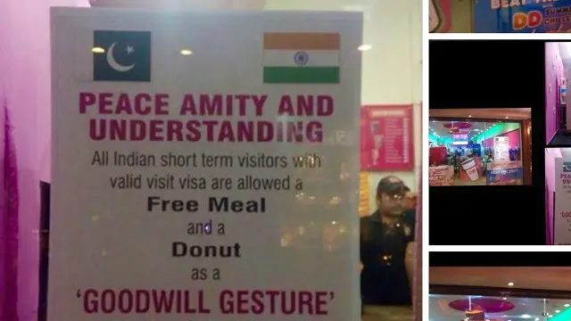 पाकिस्तान में डनकिन डोनट का रेस्त्रां