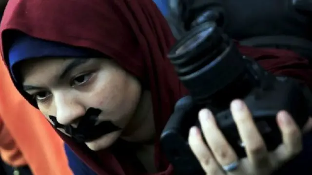 يعتقد بأن 18 صحفيا يقبعون خلف القضبان في مصر