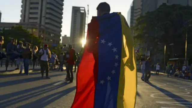 Protesta en Venezuela
