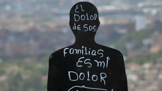 Figura que representa a desaparecido en Medellín