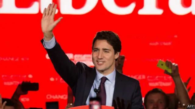 Justin Trudeau terpilih sebagai perdana menteri Kanada setelah Partai Liberal memenangi pemilihan umum.