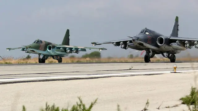 روس کا ایک فضائی اڈہ دہشگردوں کے ٹھکانوں کے بہت قریب ہے