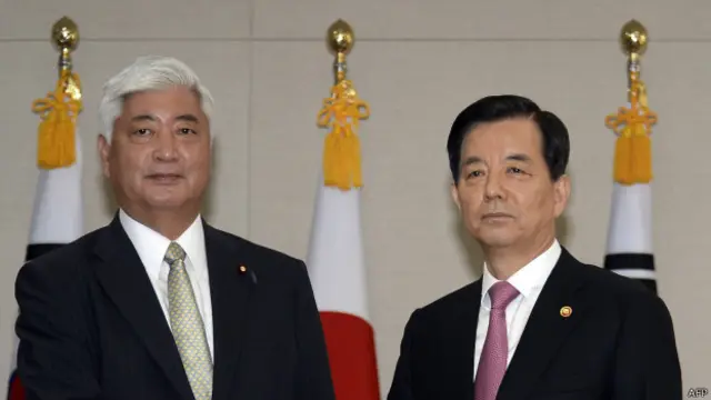 韩民求与中谷元