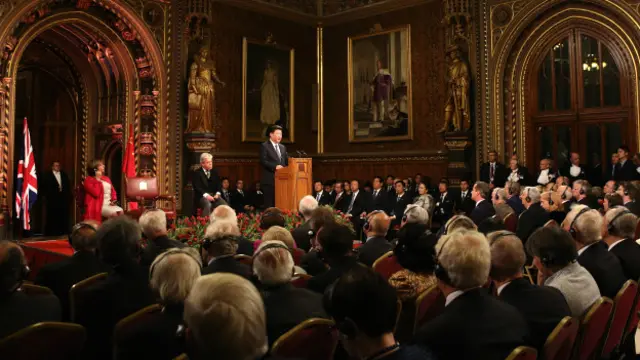 Си Цзяньпин в парламенте