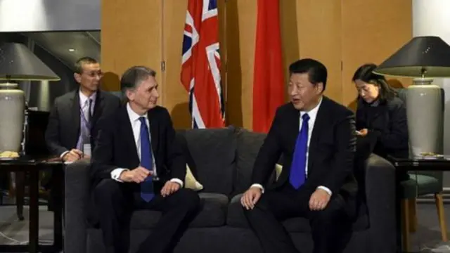 哈蒙德与习近平会晤