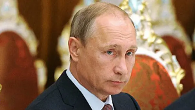 Vladimir Putin, presidente de Rusia