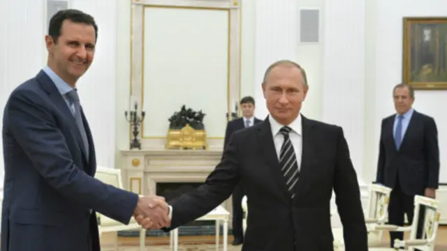 روسیه ټنیګار کوي، چې له "ترهګرو" د سوریې ساتل غواړي، نه دا چې د بشار الاسد ملاتړ وکړي