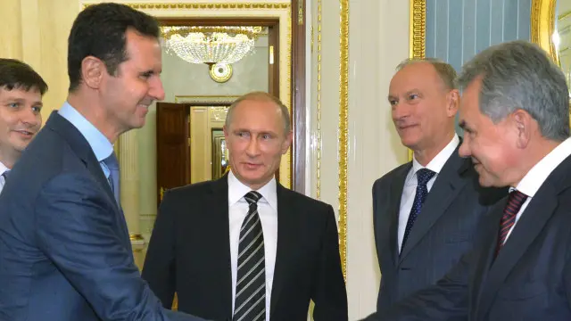 असद और पुतिन