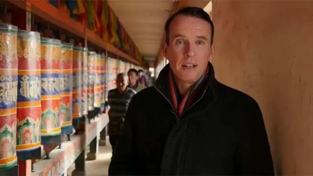 BBC记者前往四川阿坝采访报道