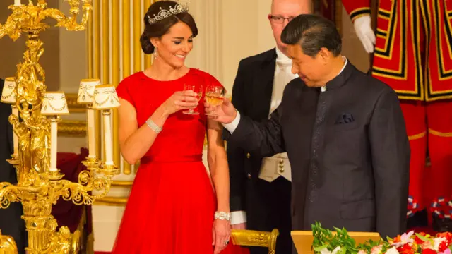 Герцогиня Кэмбриджская и Си Цзиньпин