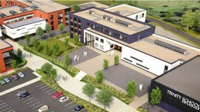 這所尚在藍圖中的「新」重點中學在肯特郡。肯特維爾德中學在Sevenoaks 的「新校」計劃在2017年秋季開學,招收450名學生。