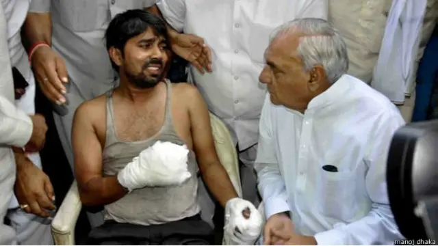 ہریانہ کے بلبھ گڑھ میں ایک دلت خاندان کے گھر میں آگ لگا دی گئی تھی، اس واقعے میں دو بچوں کی موت ہوگئی تھی