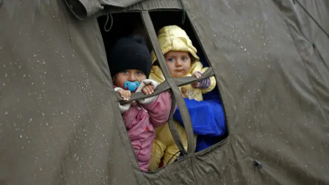 Лагерь беженцев