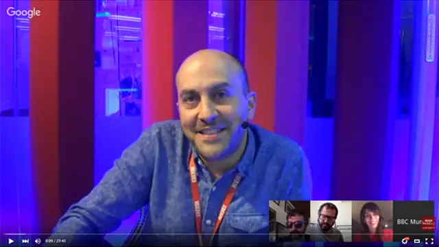 Hernando Álvarez en el debate