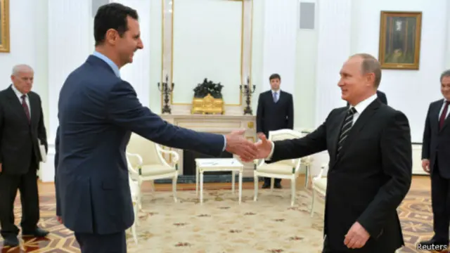 دا په سوریه کې د ۲۰۱۱ کال له کورنۍ جګړې پیلېدو راپدېخوا، مسکو ته د بشار الاسد لومړی سفر دی.