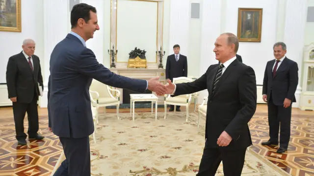 assad putin