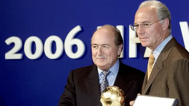 Беккенбауэр и Блаттер