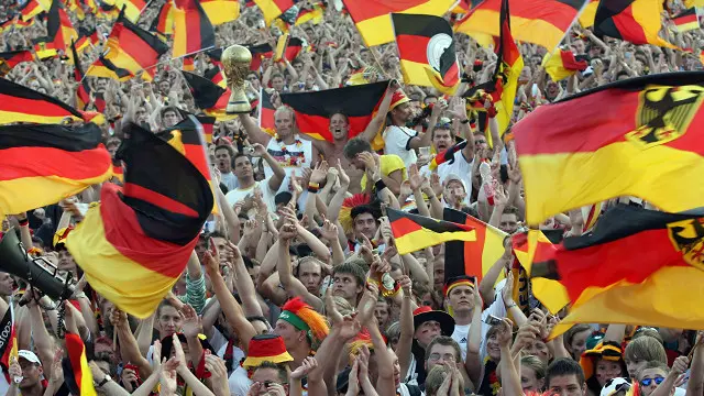 Немецкие фанаты на ЧМ-2006