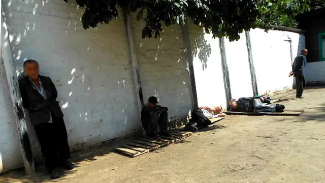 Двор Левоньковской психиатрической больницы