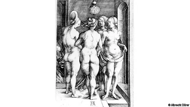 Вражаючі гравюри Дюрера зображували відьму або як молоду та квітучу, або як відразливу стару (Альбрехт Дюрер)