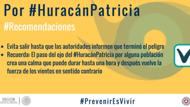 Advertencia Secretaría de Gobernación