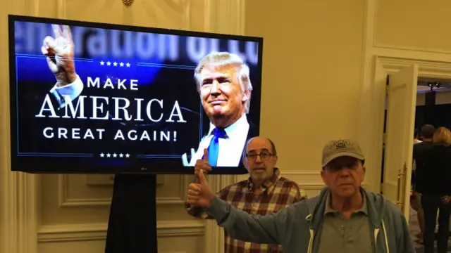 Simpatizantes de Trump