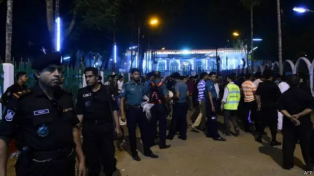 ढाका में धमाका