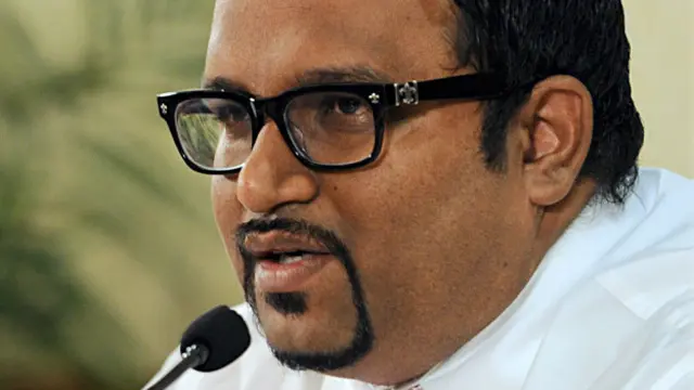 Wakil Presiden Ahmed Adeeb baru kembali dari kunjungan resmi ke luar negeri saat ditangkap.