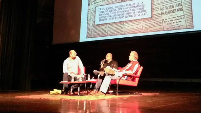Charla del Hay Festival
