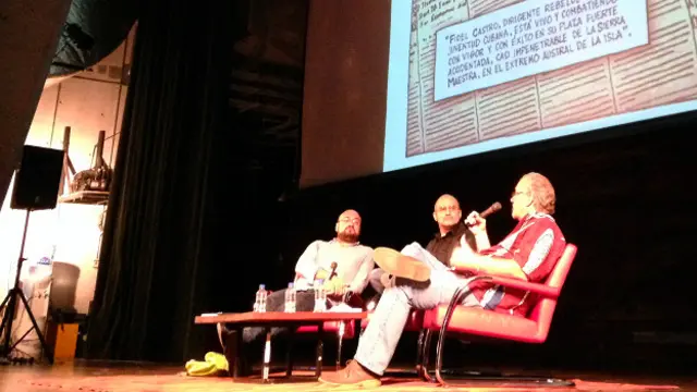 Charla del hay Festival