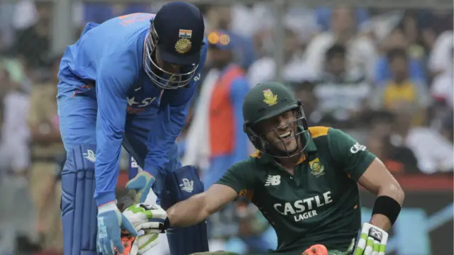 جنوبی افریقہ کے کھلاڑیوں نے انڈیا کے بولروں کی خوب پٹائی کی