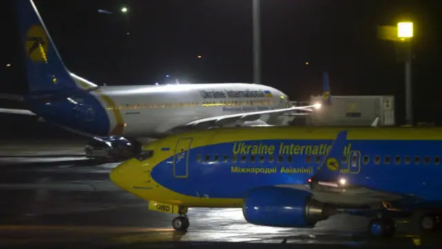 Самолеты украинской авиакомпании