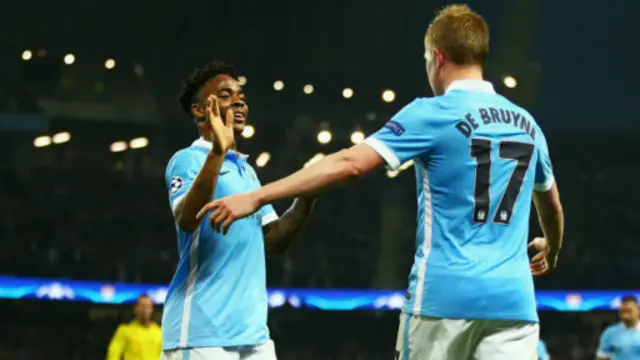 De Bruyne masuk sebagai pengganti Yaya Toure dan mencetak gol dengan memanfaatkan umpan Raheem Sterling.