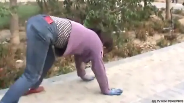 जानवरों की तरह चलने वाला कसरत