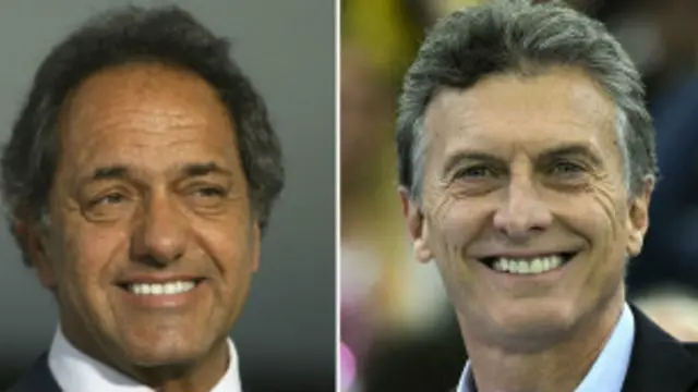 Scioli y Macri