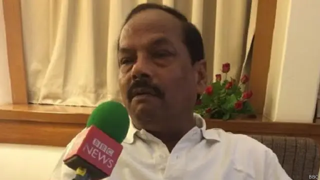 झारखंड के मुख्यमंत्री रघुबर दास 