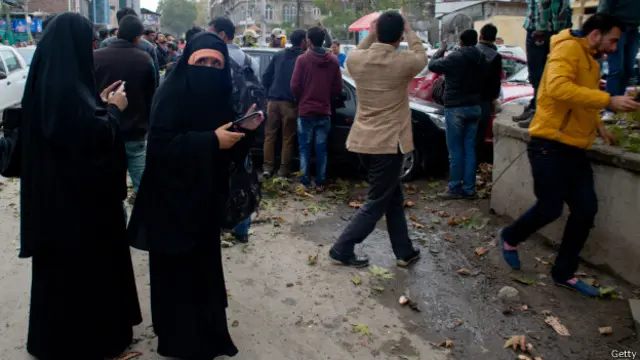 श्रीनगर में भूकंप के झटके