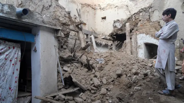 امریکی جیولوجیکل سروے کے مطابق پاکستان کے مختلف علاقوں میں ریکٹر سکیل پر 7.7 شدت کا زلزلہ آیا ہے