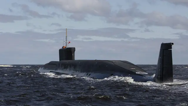 Подлодка "Юрий Долгорукй" ВМФ РФ
