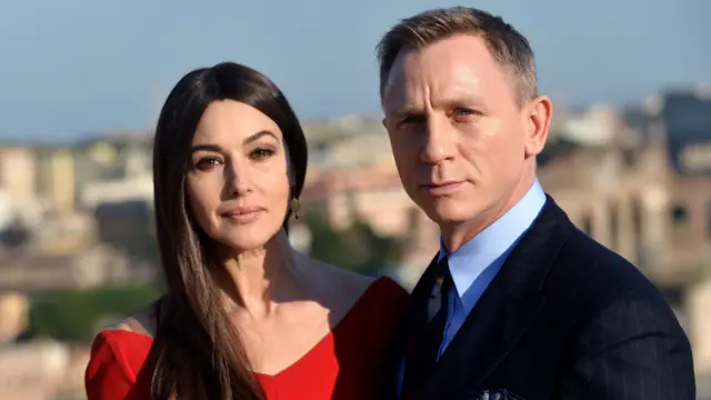 新一部007电影《魔高一丈》演员莫妮卡·贝鲁奇和丹尼尔·克雷格