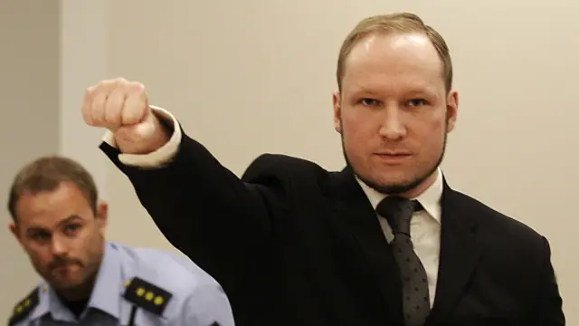 اینڈرس بہرنگ بریبوک نے اوسلو میں 77 افراد کا قتل کیا