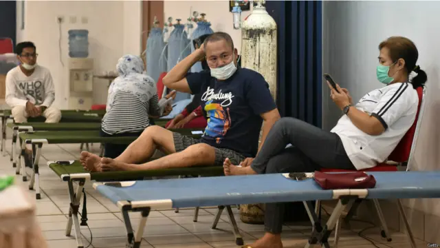 Pasien di rumah sakit