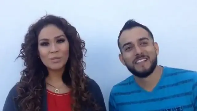 Tania Reza y Enrique Tovar