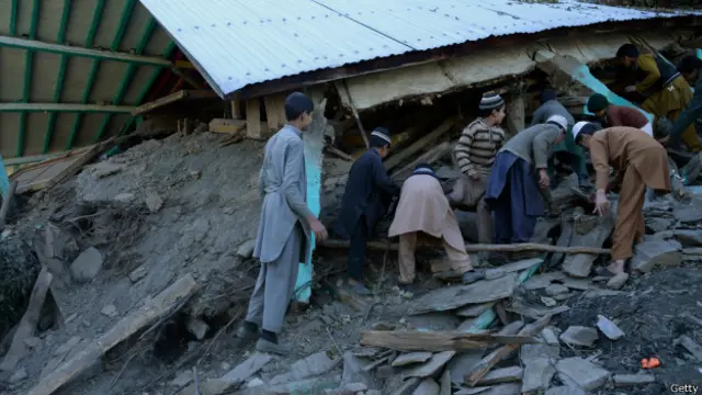 نقصان کے جائزے کے لیے متاثرہ علاقے کا فضائی جائزہ لیا جا رہا ہے اور اس کے لیے سیٹلائٹ سے مدد بھی لی جا رہی ہے